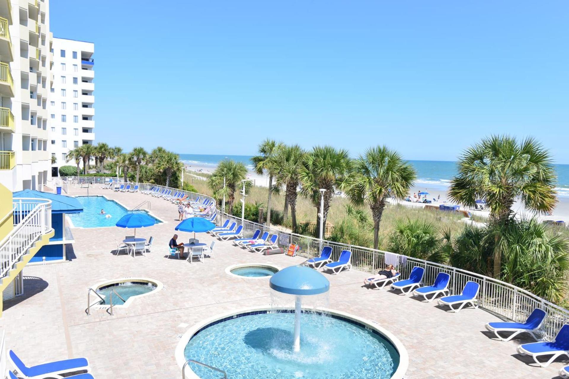 Oceanfront Top Location Modern Resort Lazy River Huge Pool Oasis شاطئ ميرتل المظهر الخارجي الصورة