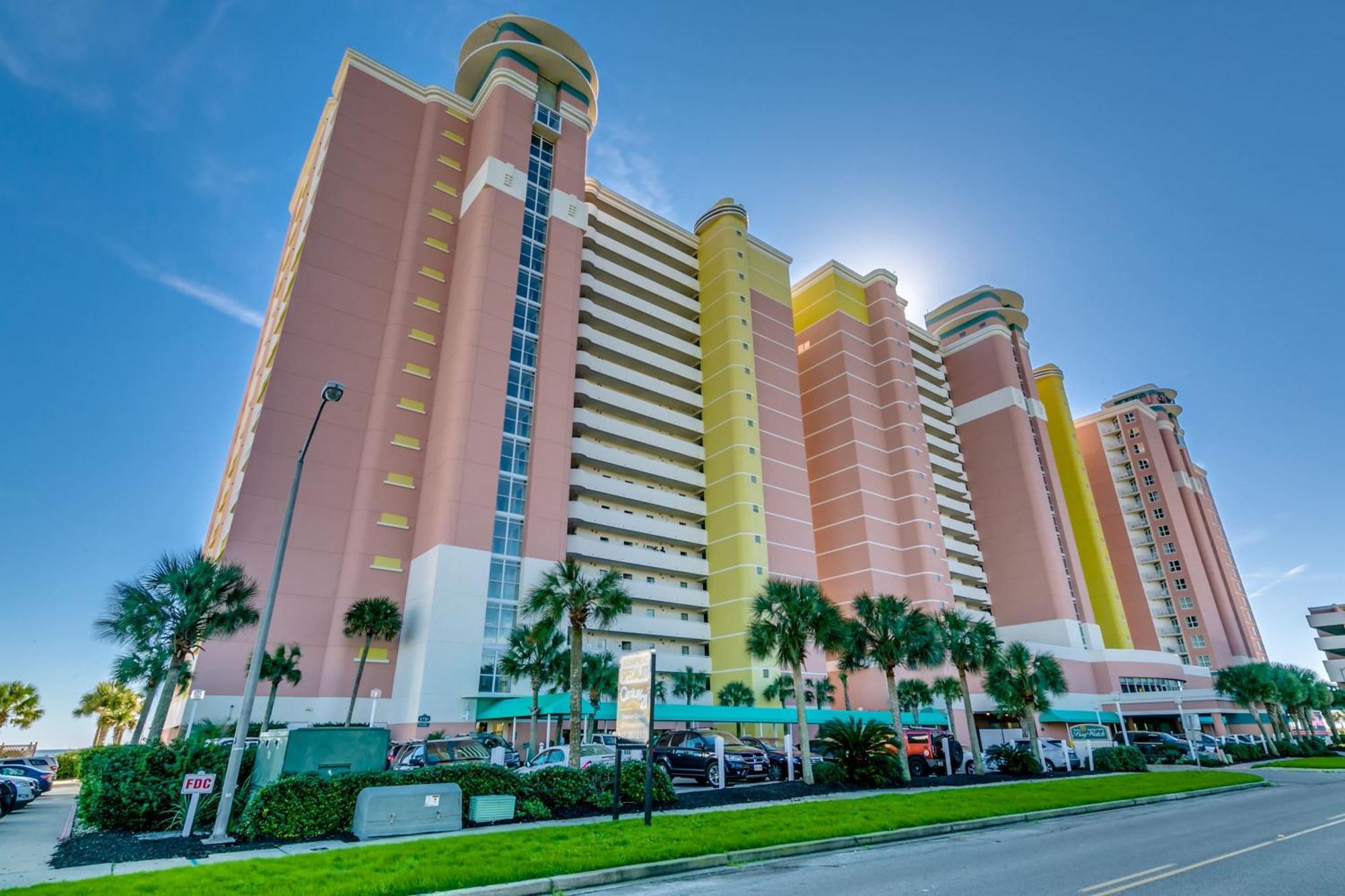 Oceanfront Top Location Modern Resort Lazy River Huge Pool Oasis شاطئ ميرتل المظهر الخارجي الصورة